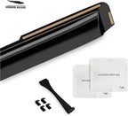 Voron Glass in-Channel Extra Durable Rain Guards for Honda Civic 2012-2015 Sedan, Window Deflectors, Vent Window Visors, 4 Pieces - 200613