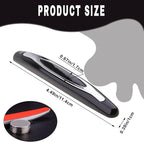 4PCS Car Door Edge Guards, Anti-Scratch Car Door Protector Trim Strip with Self Adhesive, Universal Door Guards for Cars Trucks SUVs, Exterior Car Accessories (Black)