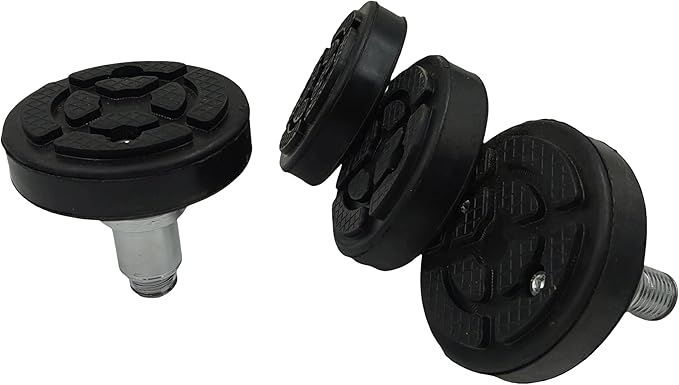 4pc 35mm Car Lift Pad Rubber Tray Heightening Feet Plus High Leg Pads Shaft Diameter
