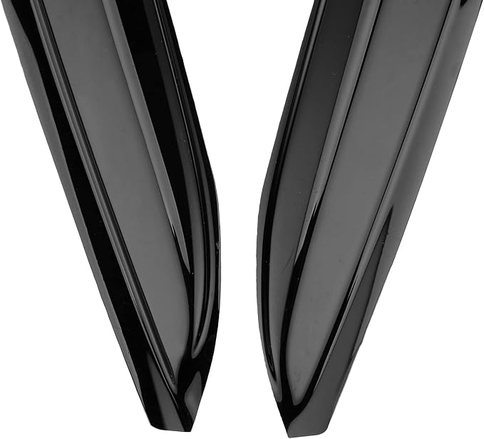 Tape-On Dark Tinted Side Window Visor Deflectors Vent Rain Guards Designed for Toyota Corolla Sedan 2019 2020 2021 2022 2023（4pcs）