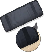 2 Packs Car Sun Visor Organizer, Car Visor Storage Anti-Slip Elastic Woven Board for Sunglass Holder Parking Fuel Card Digital Accessories