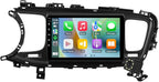 Linux Double Din Car Stereo for Kia Optima K5 2011-2015 with 9 Inch Touchscreen Radio Built-in Wireless Carplay/Android Auto/Bluetooth/FM/AUX-in/Steering Wheel Controls/Backup Camera
