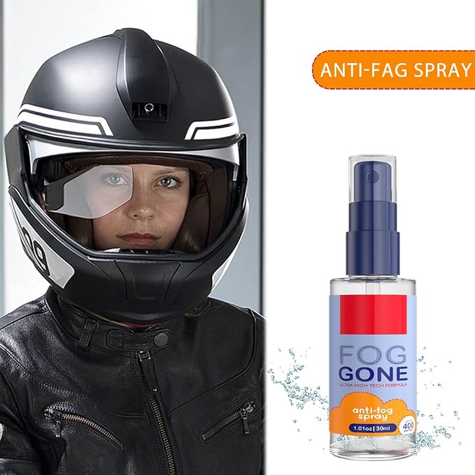 Anti Fog Spray 60ml/30ml Spectacle Lens Anti-Fog Spray Car Windshield Window Rainy Weather Defogging Spray Cleaning Spray for Mirrors Glass