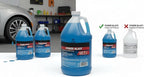 (6 Gallons) - Power Blast Windshield Washer Fluid, +32°F Protection, Blue, 1 Gallon Jug, Ready to Use (6 GALLONS, Blue Power Blast +32°F)