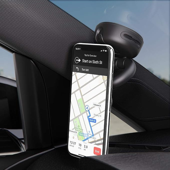 Car Phone Mount, Vent Mount - White