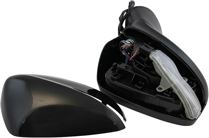 Passenger Side Mirror Assembly Power Heated Turn Signal Paint to Match Compatible with 2016-2022 Mazda CX-3