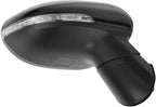 Passenger Side Power Heated Mirror Paint to Match Smooth Black Power Folding Compatible with 2012-2014 Kia Rio KI1321166