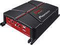 GM-A3702 2-Channel Car Amplifier – 500W Max, Class AB, Bridgeable Design, Automatic Signal Sensing and Turn-on, Built-in high-/Low-Pass Filter