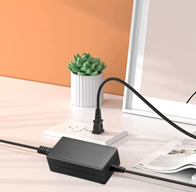 12V AC/DC Adapter Compatible with Relaxor Model 994 Massage Lounger SeatTopper Soothing Heat Adjustable Kneading Rolling Spot Seat Topper Cushion RL9937959 2.5A Power Supply Cord Charger PSU