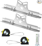COOLWOLF Wheel Alignment Tool Plates,2-Pack,Toe Alignment Tool,3 in 1,Wheel Alignment Tool Kit for Toe Angle and Camber Angle,DIY,Alignment Tool Plates for Car,Truck,SUV,ATVs（Adjustable）
