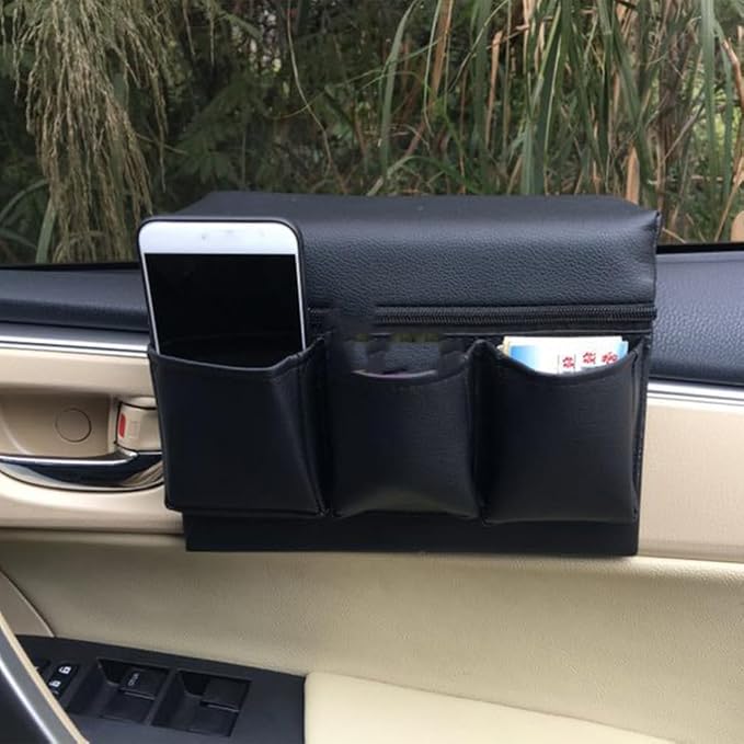 3pcs Car Side Door Armrest Pad Storage Elbow Rest Cushion for Enhanced Comfort Easy to Clean Install Elegant Design