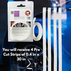 4 Door Edge Paint Protection Film PPF 8mil Precut Strips, Universal Fit Clear Tape Door Seal, Car Accessories Car Cover, Scotch Guard, Clear Tape, Door Protector, SUV