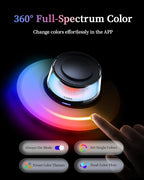 Smart Car Air Fresheners Diffuser, The First App Control Car Freshener, Solar & USB-C Charging, Auto ON/Off, Cherry Blossom & White Musk, Lasts Up to 200 Days, CF20 Pro Fragrance Diffuser