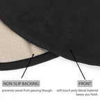 Waterproof Sweating Car Seat Cover for Post Gym Workout, Running, Swimming, Beach and Hiking, Universal Fit Non-Slip Bucket Seat Protector for Cars SUV Trucks, Machine Washable (Off-White)