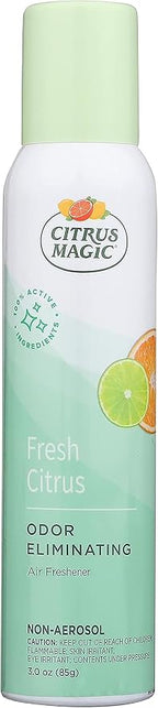 Freshener Odor Eliminating Air Freshener Spray, 3 Ounce (Pack of 3), Fresh Citrus, 3 Count