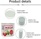Car Air Freshener: Cherry Scent Liquid Cans | Odor Elimination | Smoke Smell Remover | Strong Long-Lasting Fragrance | For Auto Home | 4.23 oz | 1 pack