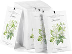 12 Pack Jasmine Scented Sachets for Drawer, Closet & Small Spaces Air Freshener Bags, Odor Eliminator for Car, Shoes, Bathroom Home Fragrance Gift Set