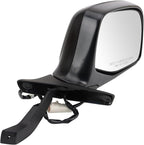 Passenger Side View Mirror Manual Folding Electric Adjustment Non-Heated No Memory Black Compatible with 1992-1996 Ford Bronco 1992-1997 F150