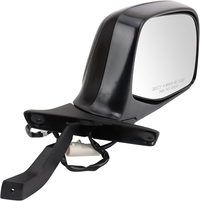 Passenger Side View Mirror Manual Folding Electric Adjustment Non-Heated No Memory Black Compatible with 1992-1996 Ford Bronco 1992-1997 F150
