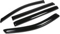Rain Guards Tape-On Compatible with 2005-2010 Toyota Sienna, Acrylic Window Visor Deflector