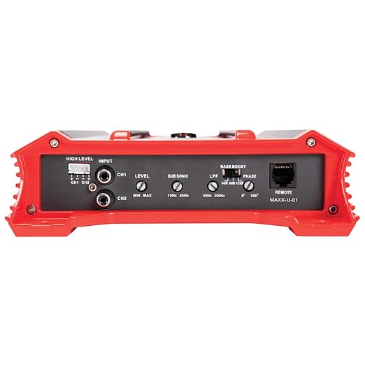 Ground Pounder GP-2500.1 2500 Watt Monoblock Amplifier
