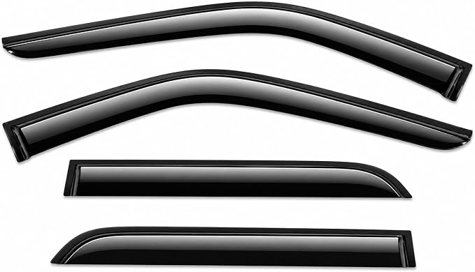 2020-2026 Tape-On Rain Guards for Ford Explorer Extra Thick Side Window Visor Deflectors XLT Limited Timberline ST King Ranch Platinum 2021 2022 2023 2024 2025