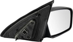 Passenger Side Mirror Assembly Power Heated Textured Black Compatible with 2006-2009 Ford Fusion 2006-2009 Mercury Milan