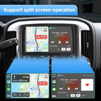 Android 13 Car Radio Compatible for Chevrolet Silverado/GMC Sierra 2014-2019,10 Inch Wireless CarPlay Android Auto Head Unit Stereo Built-in DSP WiFi SWC Type-C Fast Charging [2G+32G]