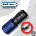 Aluminum Tire Valve Stem Caps – Anti-Rust, Premium Anodized Aluminum, Corrosion-Resistant, Easy Install, Universal Fit for Car, Truck, Bike, SUV – 1 Pack/Set of 4 (Cobalt Blue)