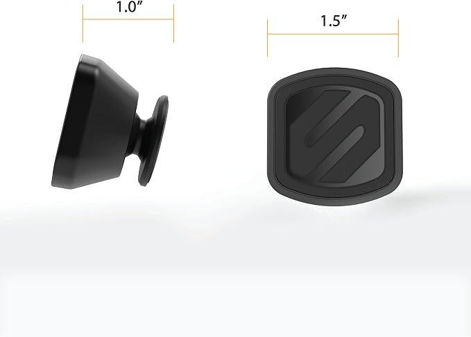 MMDSD-RP MagicMount™ Select Mini Magnetic Car Phone Holder - Strong Magnet Mount for iPhone and Android - Secure Magnetic Cell Phone Mount for Car Dash - Universal 360° Mobile Cellphone Holder