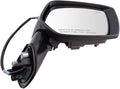 Passenger Side Mirror Assembly Power Heated Turn Signal Paint to Match Foldaway Compatible with 2016-2017 Subaru Crosstrek 2015-2016 Impreza 2015 XV Crosstrek 2015-2021 WRX