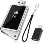 2-in-1 Wireless CarPlay & Android Auto Adapter | Converts Wired to Wireless, Plug & Play, Compatible with 2018+ Cars, Includes Lanyard, For iPhone and Android Phones