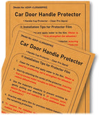 6pcs(Pro) Customized Car Door Handle Cup Protector Made with 3M Paint Protection Film Pro Series, Sticker/Guard, Clear(Transparent), Anti Scratch, Universal Fit for Most Cars (Clear Pro/6pcs)