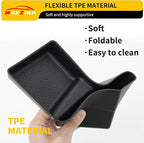 Door Side Storage Tray Compatible with 2023-2025 2026 Honda CRV (Not for Hybrid) Side Door Storage Box Organizer Car Side Phone Pocket TPE Front & Rear 4PCS for 2024 CR-V Accessories