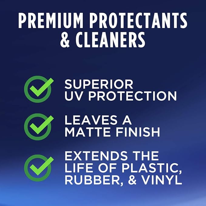 303 Aerospace Protectant for Vinyl, Plastic & Rubber, 16 oz 6-Pack | Provides UV protection while helping prevent fading, cracking, and discoloration.