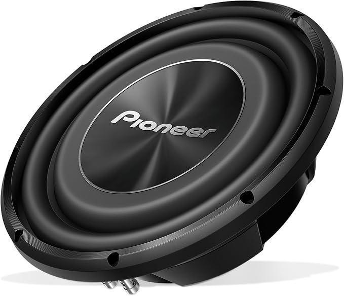 A-Series TS-A3000LS4 12” Subwoofer – 1500W Max, Shallow-Mount Design, Deep Bass in Tight Spaces, Compact, Slim, Truck/Car Subwoofer