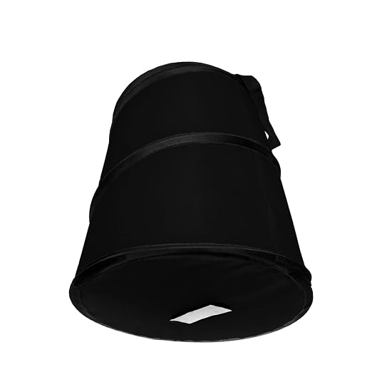 Automotive Waterproof Portable Collapsible Large Trash Can Garbage Container fits Most Cars,‎Polyethylene,SUVs, and Trucks Black