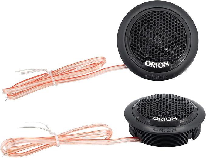 ORION Cobalt Series CB65C 2-Way Car Audio Component System - 6.5” Speakers, Full Range, Enhanced Bass, 280W, 4 Ohms, Easy Installation, 1” Silk Dome Tweeter, External Passive Crossover (Pair)