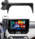 PZK Car Phone Holder for Toyota RAV4 2019-2025 Accessories 7/8-Inch Screen | Hybrid LE/XLE/Premium Auto Lock Cell Phone Mount 360° Rotation Phone Cradles Not Affect Air Vent (Not Fit 9/10.5 inch)
