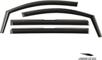 Voron Glass in-Channel Extra Durable Rain Guards for Toyota Sienna 2011-2020, Window Deflectors, Vent Window Visors, 4 Pieces - 200526