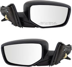 Driver & Passenger Side Power Mirror Set Paint to Match Manual Fold Compatible with 2013-2017 Honda Accord Coupe EX EX-L HO1320276 HO1321276