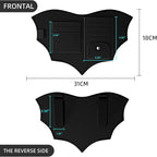 Car Visor Organizer, Multifunctional Auto Interior Accessories Storage Pocket Sun Visor Pouch for Card License Registration Document Pen Key Interior Accessories Pocket Organizer