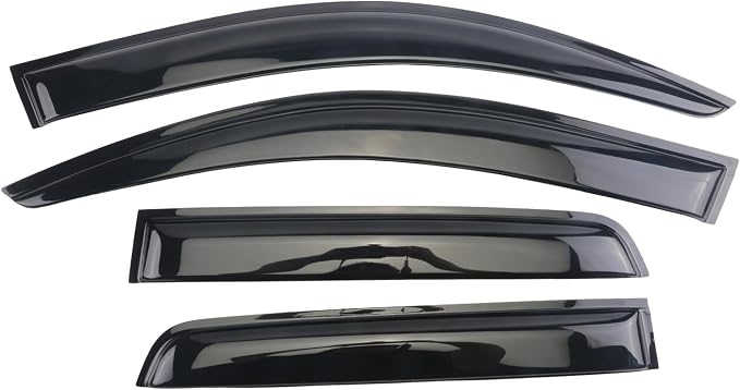 Outside Mount Window Visor Deflectors Rain Guards Compatible with M-itsubishi Outlander Sport/ASX 2011-2023