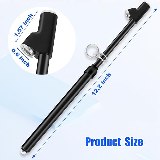 2-Pack Dual Head Tire Pressure Gauge 10-150 PSI (Black) | Heavy Duty Air Pressure Gauge with Stainless Steel Body, Metal Nozzle & Durable Plated Brass – for Cars, Trucks, Bikes, RVs