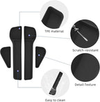 4PCS for Toyota RAV4 2026 Front & Rear Door Side Storage Box TPE Door Handle Organizer Car Accessories Black
