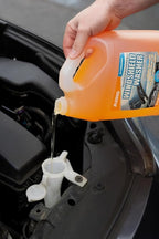 Car Windshield Washer Fluid: 1 Gallon, All Season/Weather Vehicle Window Cleaner | Streak-Free Clean | Bug and Tar Remover for Cars - 2 Pack