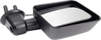 Passenger Side Mirror Assembly Electric Adjustment Heated No Memory Textured Compatible with 2014 Jeep Wrangler CH1321372