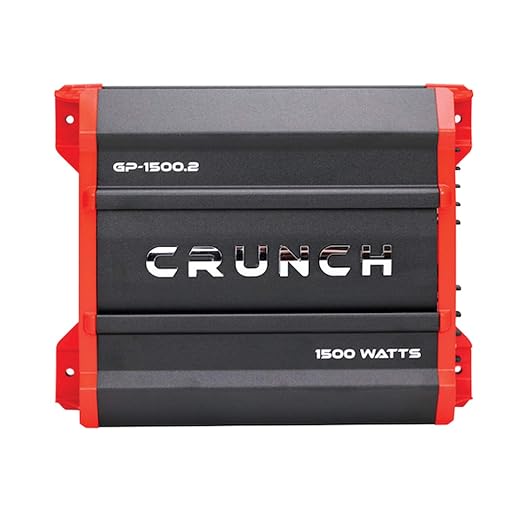 Ground Pounder GP-1500.2 1500 Watt 2 Channel Amplifier