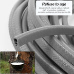 Car Door Edge Guards, 16Ft Rubber Seal Car Door Edge Trim, U Shape Door Edge Protector Guard, Aluminum Weather Proofing Automotive Door Edge Molding Protection for Most Car (Gray)