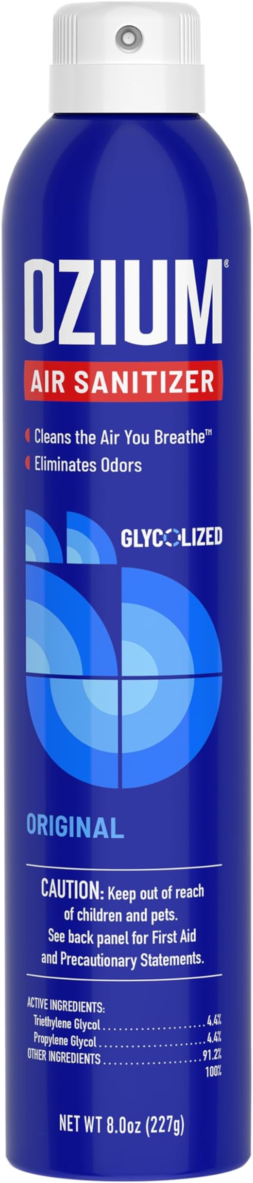 8 Oz. Air Sanitizer & Odor Eliminator for Homes, Cars, Offices and More, Original Scent, Pack of 1